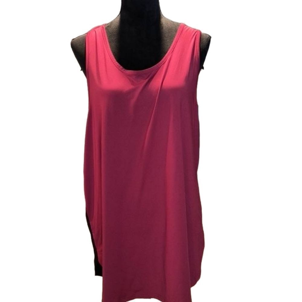 NWOT LoveU Dear XL Red & Black Tank Top Tunic